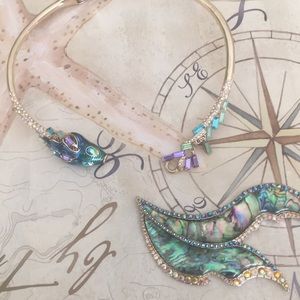 Betsey johnson fish necklace